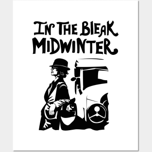 In the bleak midwinter. Posters and Art